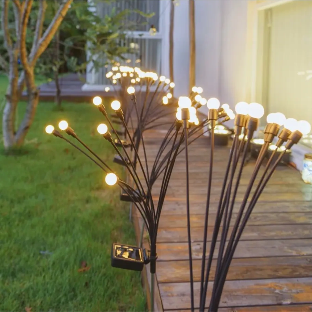 10 LED GARDEN SOLAR LIGHT PCS | T--