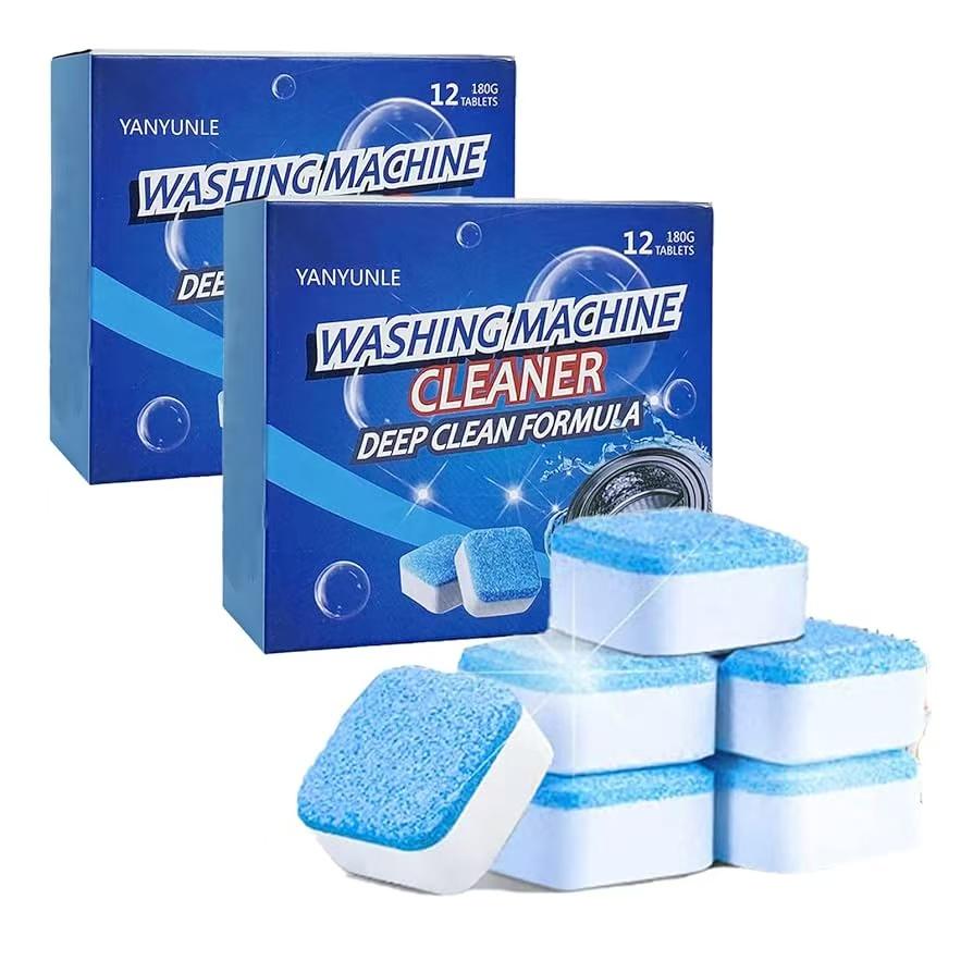 Washing Machine Cleaning Tablets 12pcs |+pp|