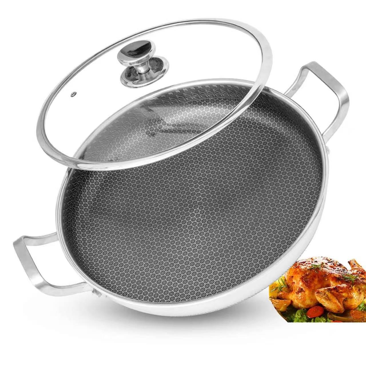 HONYCOMB LID KADHAI 30CM |++NX